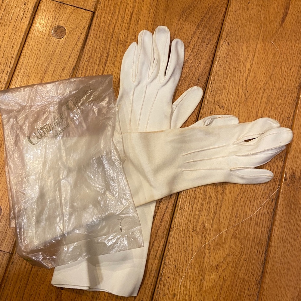 Vintage Doeskin Leather Gloves